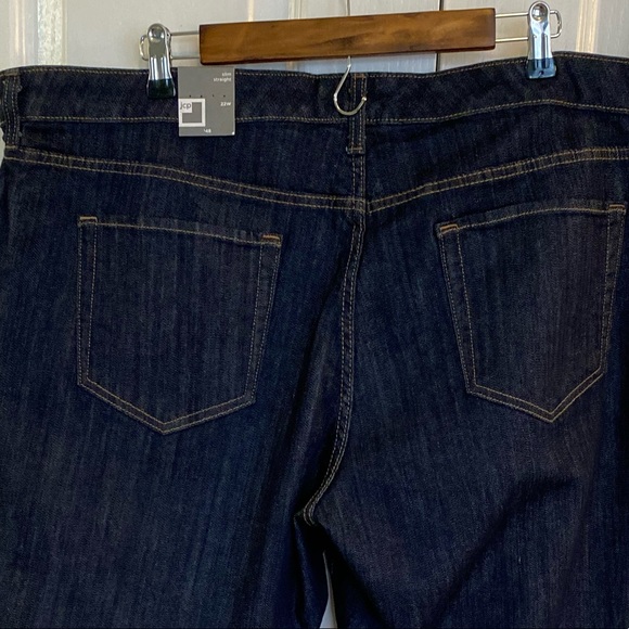 jcpenney Jeans Jcpenney 22w Slim Straight Plus Sized Jeans Poshmark